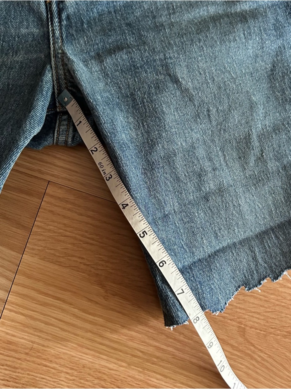 Levi’s Wedgie Big E Button Fly Jorts Women’s 28 - Picture 8 of 12